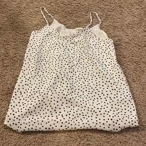 Black and white tank